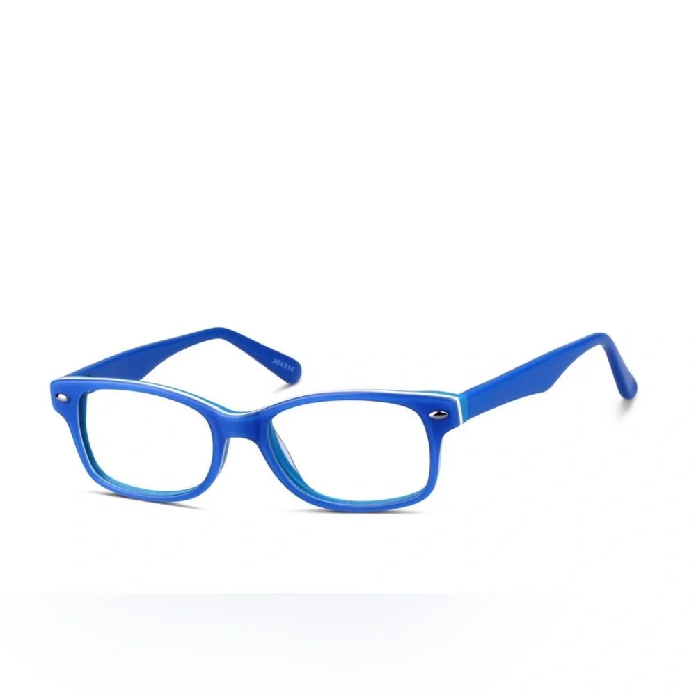 Vibrant Blue Kids Sunglasses